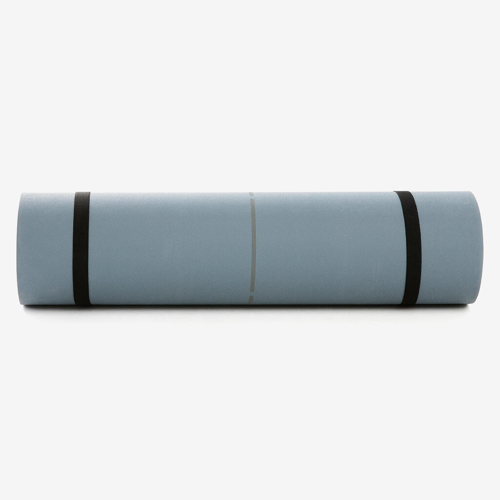 Izturīgs vingrošanas paklājs “Tonemat 500”, 170 cm x 62 cm x 8 mm, pelēks