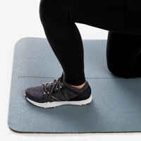 Durable Fitness Mat Tone Mat 500 - 170 cm x 62 cm x 8 mm - Grey