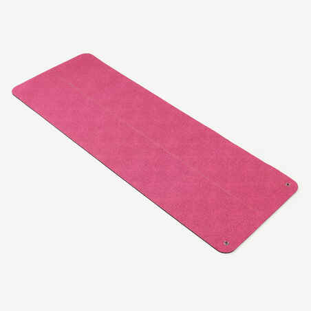 Pilates Floor Mat 170 cm x 62 cm x 8 mm Tone mat M Style - Vichy Pink