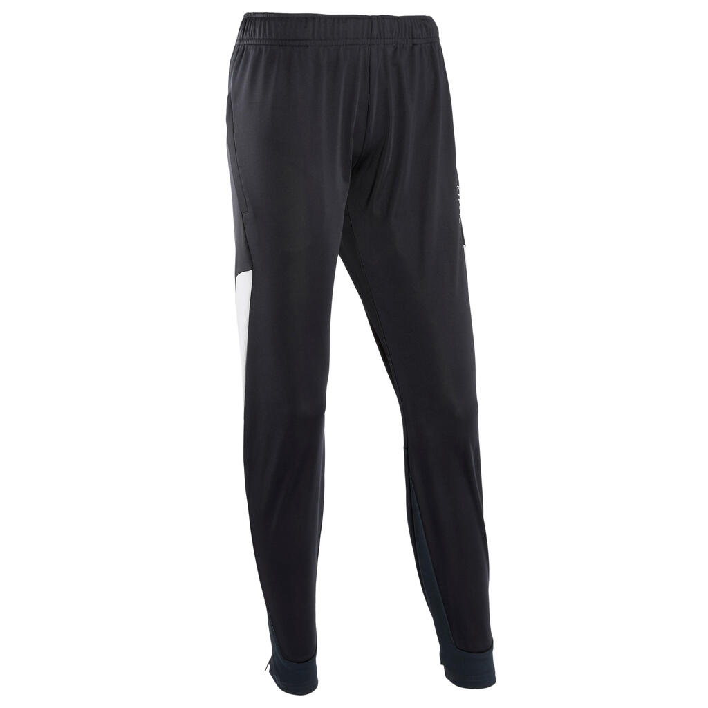 Pantalón de fútbol Femenino T500 mujer negro