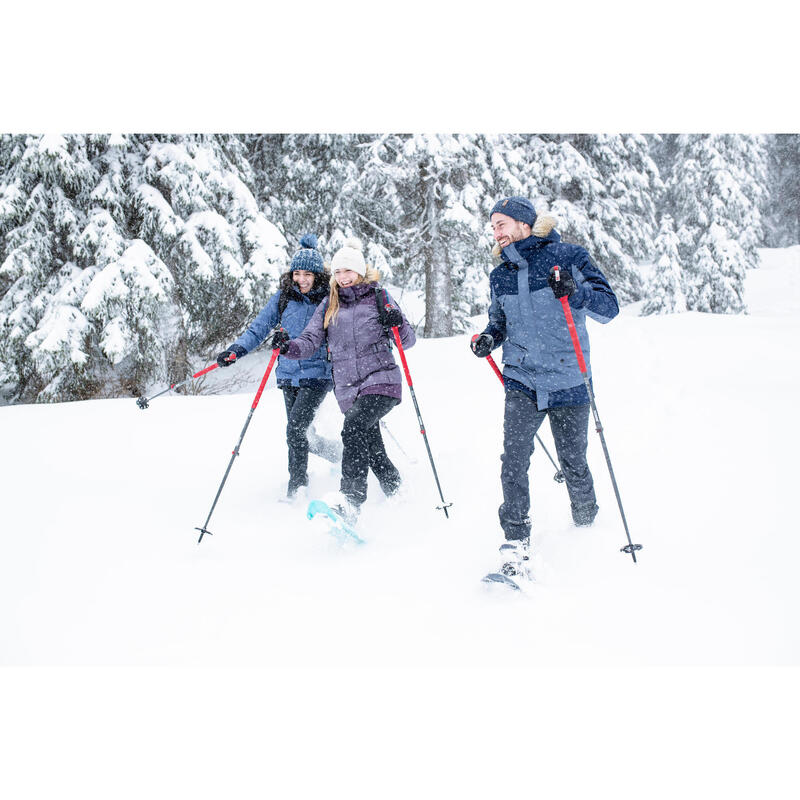 1 Hiking Pole Snow SH500 All season - Red