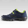 Kids' Lace-up Hiking Shoes Sizes 2 to 5 - Navy Blue