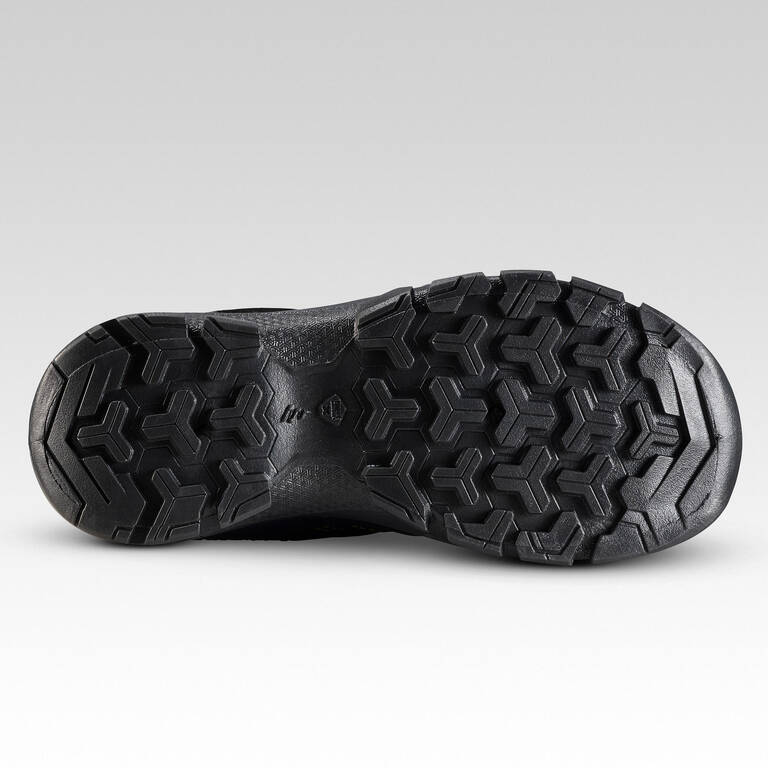 Sepatu Hiking Anak NH100 dengan Velcro | Ukuran 24-34 | Biru
