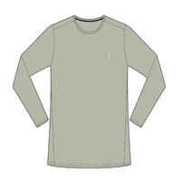 Dry+ Men's Running Breathable Long-Sleeved T-shirt - linen beige 