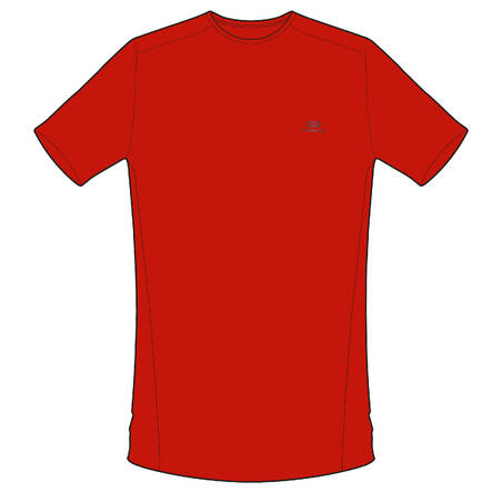 Dry Men's Running Breathable T-Shirt - Brick Red