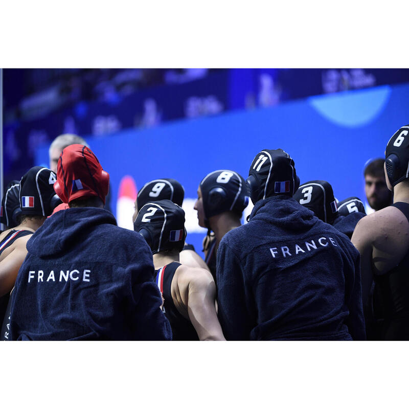Bademantel Damen Baumwolle dick Frankreich offiziell Wasserball 