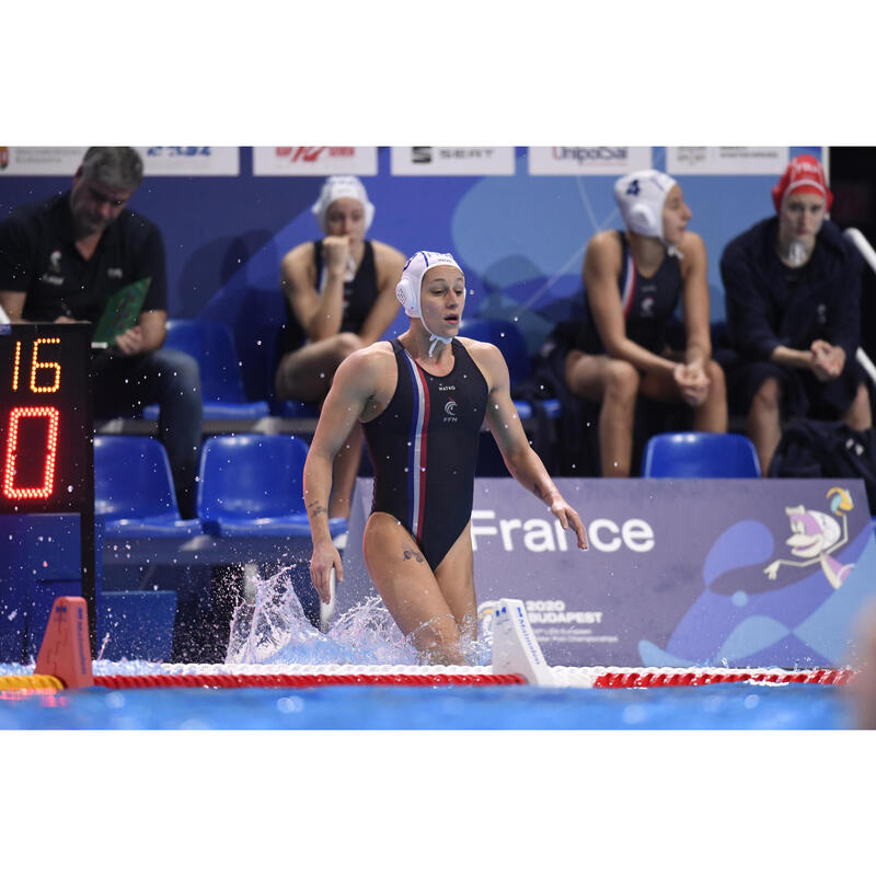 MAILLOT BAIN 1 PIÈCE WATER POLO FEMME FRANCE OFFICIEL