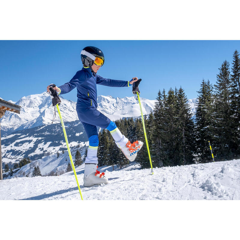 Skishort voor wedstrijden kinderen 980 blauw