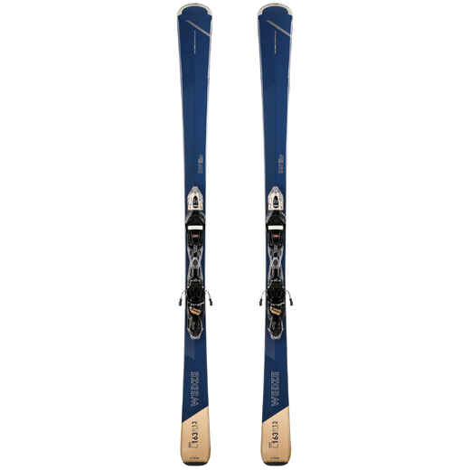 
      WOMEN’S ALPINE SKIS WITH BINDING - BOOST 580 - NAVY BLUE
  