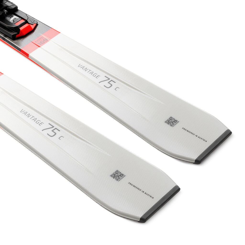 SKIJE ATOMIC VANTAGE 75 C SA VEZOVIMA MUŠKE ZA STAZE - CRVENE I CRNE