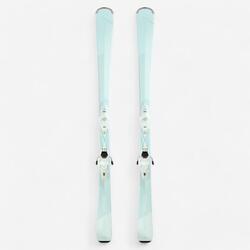 SKI DE PISTE FEMME AVEC FIXATION
BOOST 500 BLEU