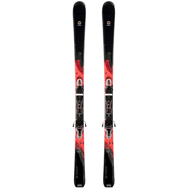 WOMEN'S SKIS OR POLES BEGINNER SKIERS Vintersport - Skida Rossignol Attraxion Dam ROSSIGNOL - Skidutrustning