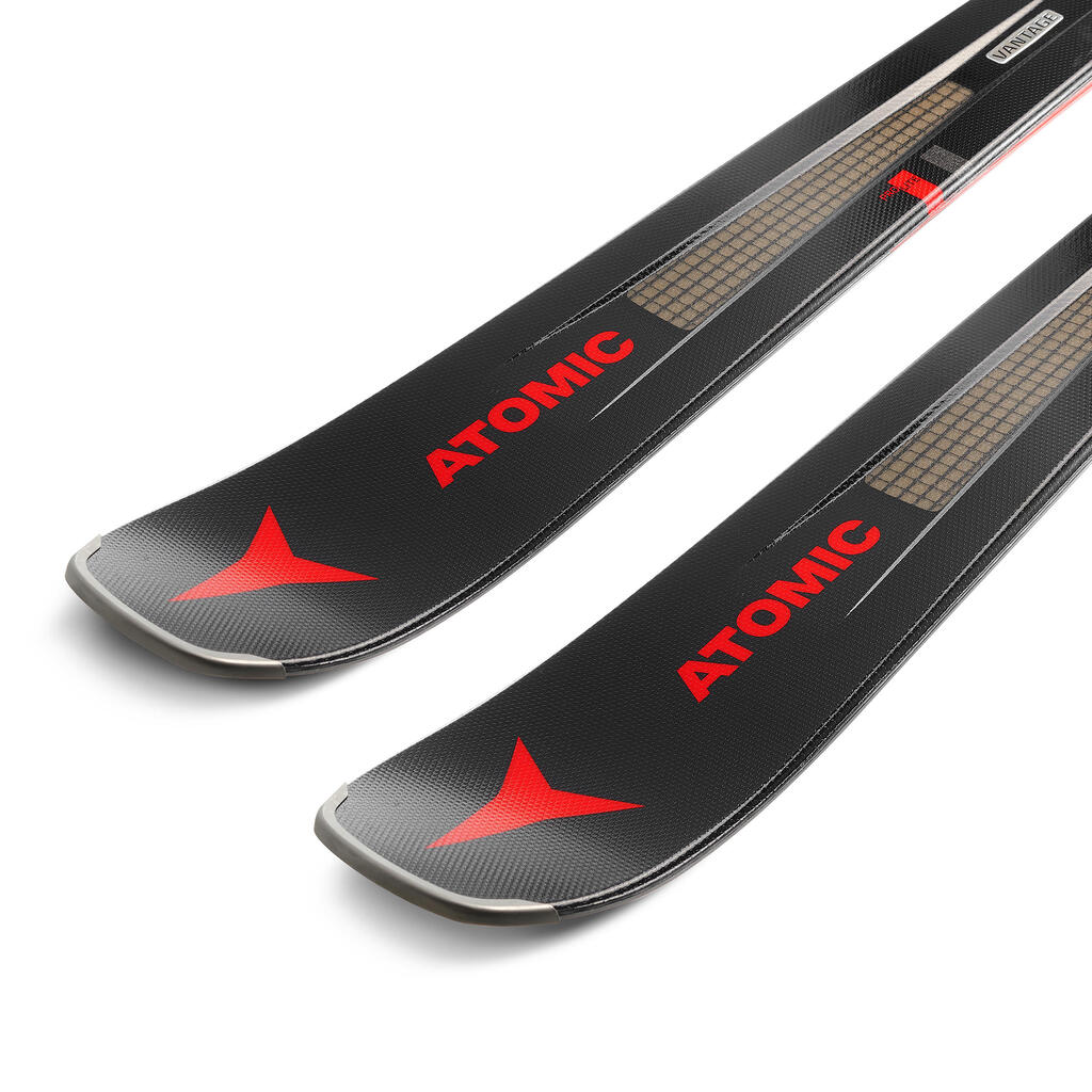 SKIJE ATOMIC VANTAGE 75 C SA VEZOVIMA MUŠKE ZA STAZE - CRVENE I CRNE