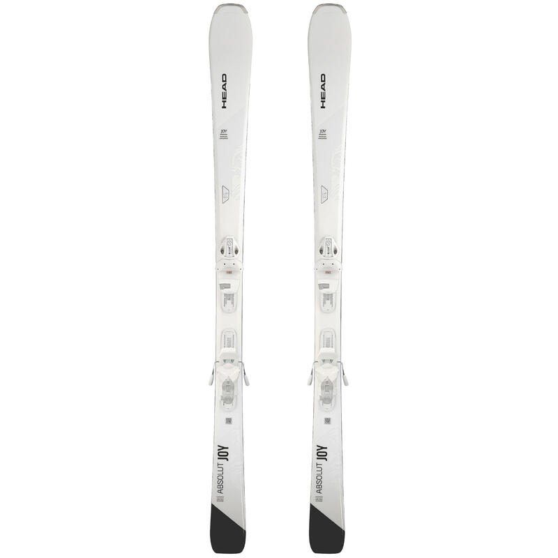 SKI DE PISTE FEMME AVEC FIXATION / ABSOLUT JOY BLANC