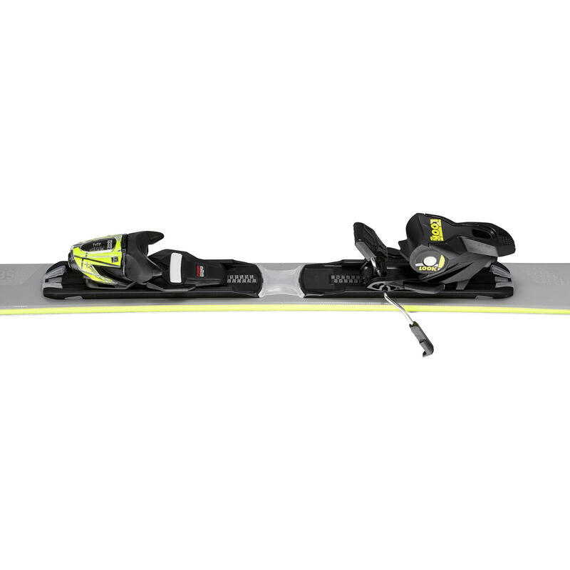 Ski Herren mit Bindung Piste - Boost 580 grau