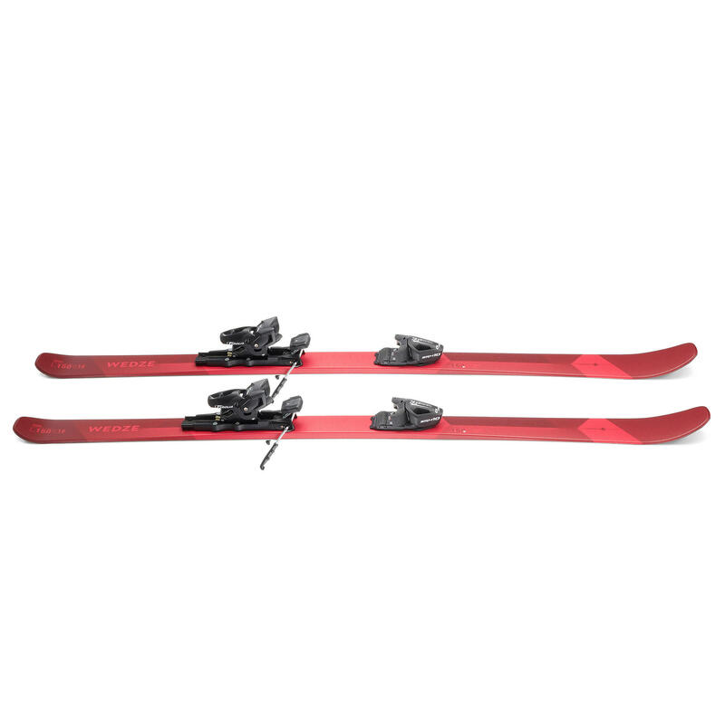 Erkek Bağlamalara Sahip Kayak - Kırmızı / Bordo - Cross 150+