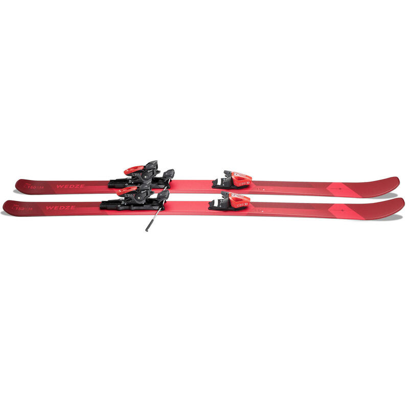 Pánské lyže s vázáním Cross 150+ červené 