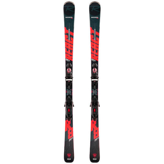 SKI DE PISTE HOMME AVEC FIXATION / REACT 8 HP