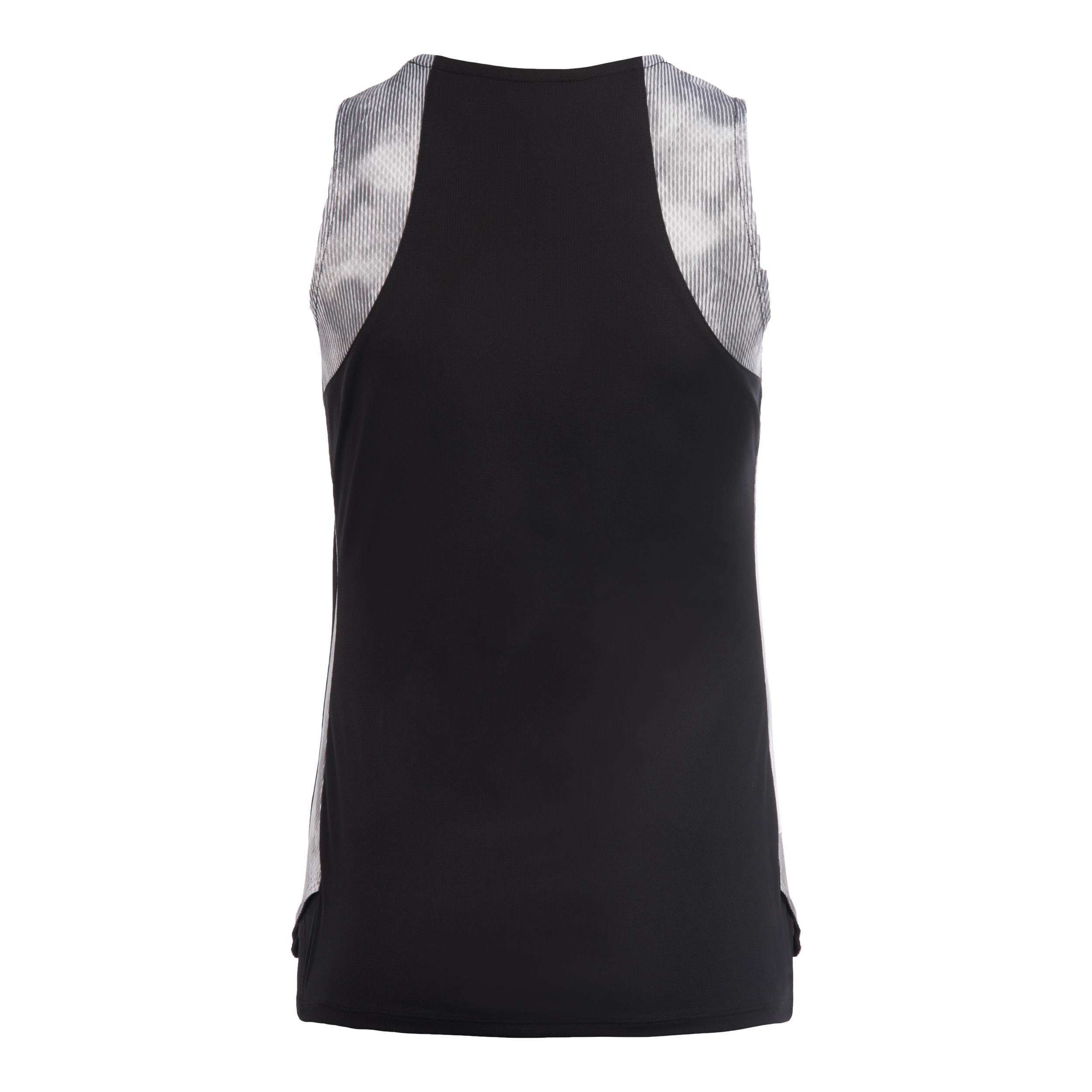 PLAYERA SIN MANGAS BÁSQUETBOL MUJER NEGRO GRIS T500 - Decathlon