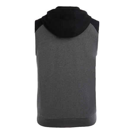 Men's/Women's Basketball Sleeveless Hoodie J100 - Grey