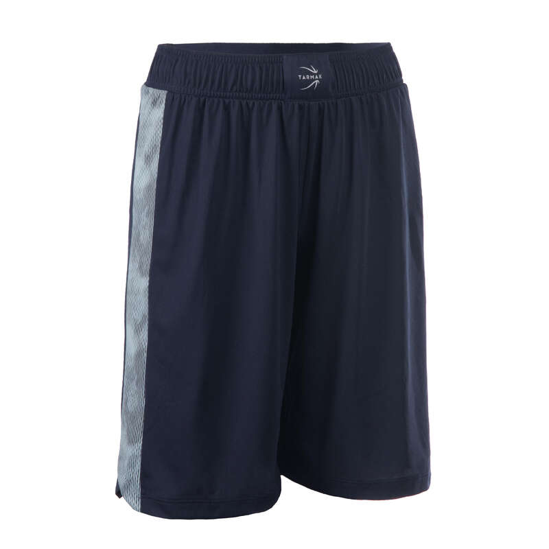 TARMAK Women's Basketball Shorts SH500 Navy/Sky Blue...