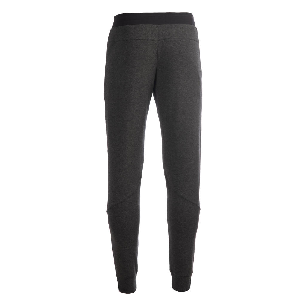 Men's Basketball Tracksuit Bottoms P500 - Grey