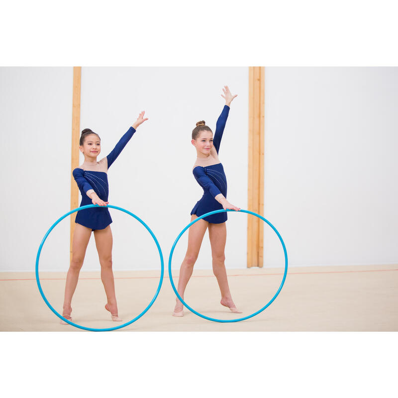 Aro de Gimnasia Rítmica Hula Hoop 85 cm turquesa