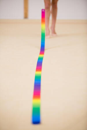 Rhythmic Gymnastics (RG) 6 m Ribbon - Multicoloured