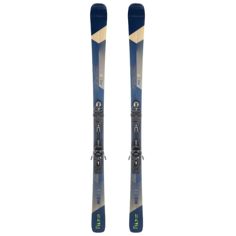 Esquís Hombre Wedze CROSS 950+ Pista Azul