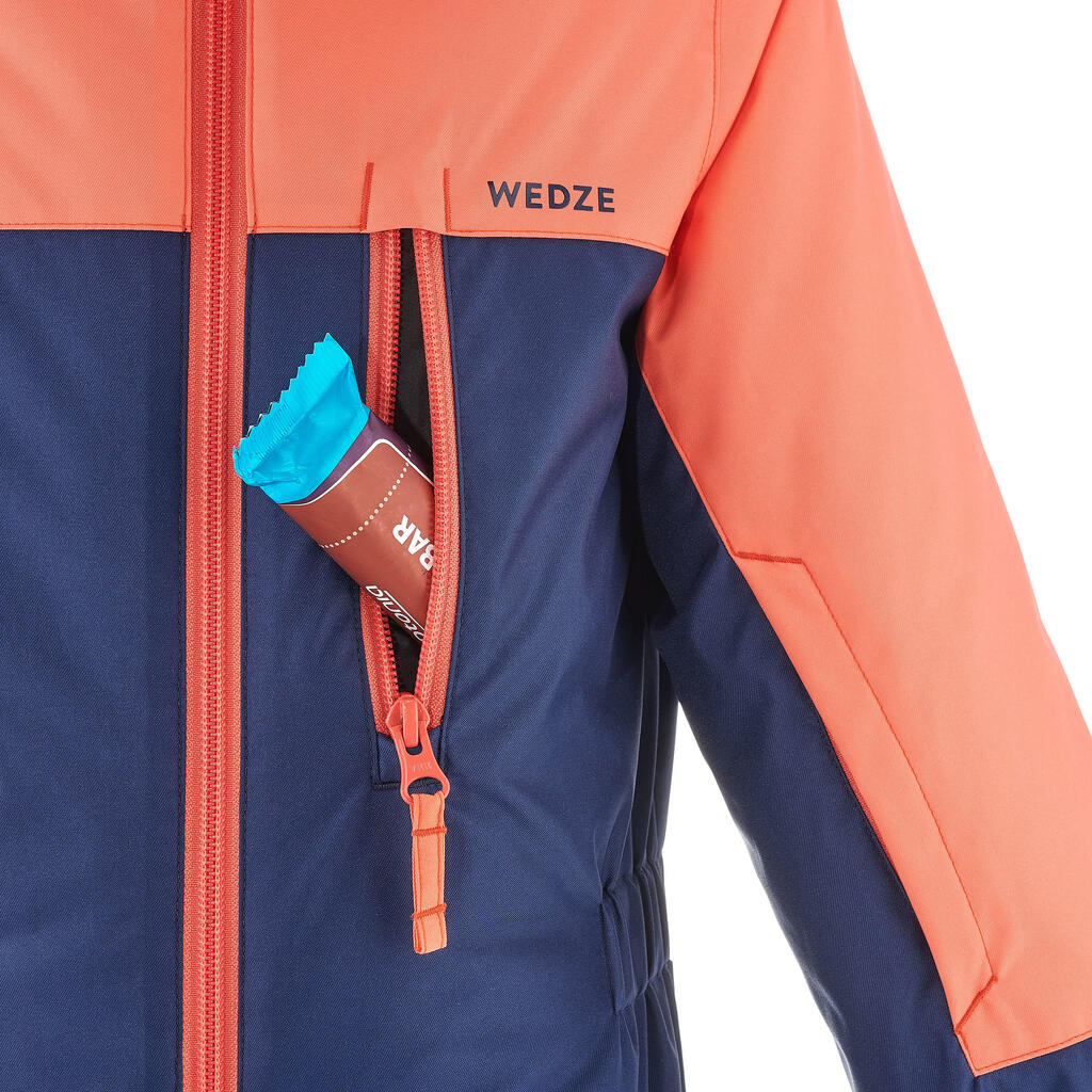 Traje de esquí niños cálido e impermeable - 100 azul 