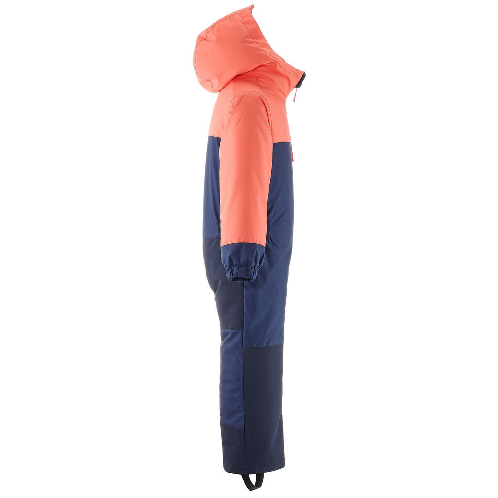 Traje de esquí niños cálido e impermeable - 100 azul 