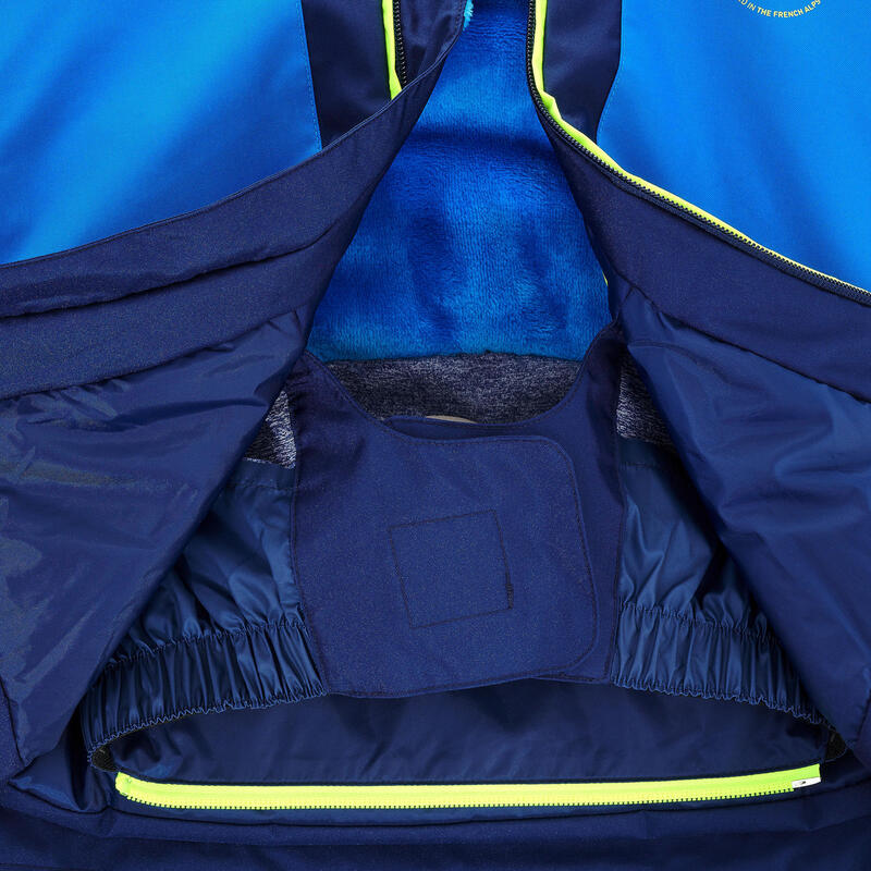 Combo de ski enfant chaud et imperméable 580 - bleu