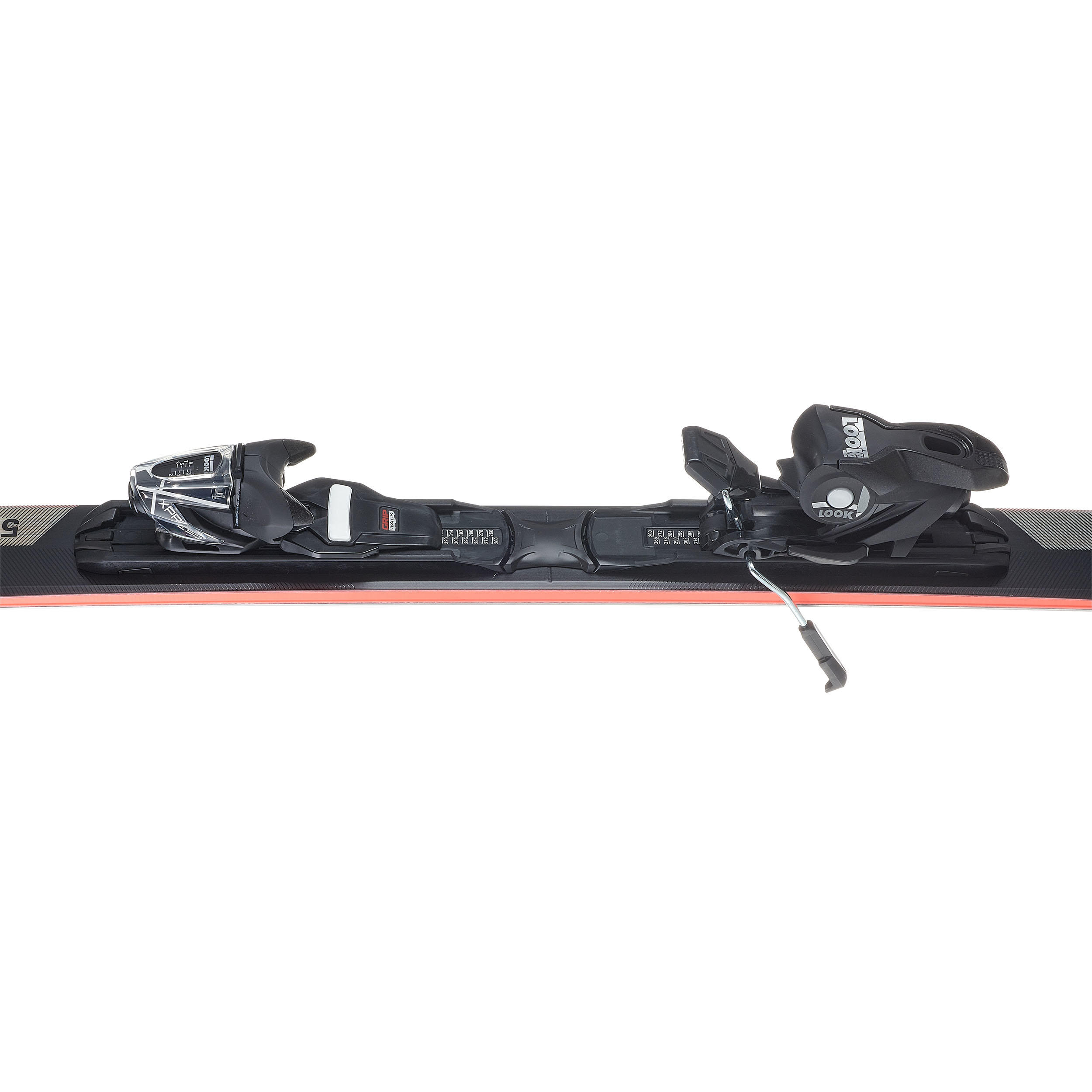 MEN’S ALPINE SKI WITH BINDING - CROSS 550+ BLACK 7/11