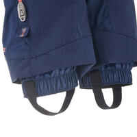 Kids’ Warm and Waterproof Ski Suit 580 - Blue and Pink