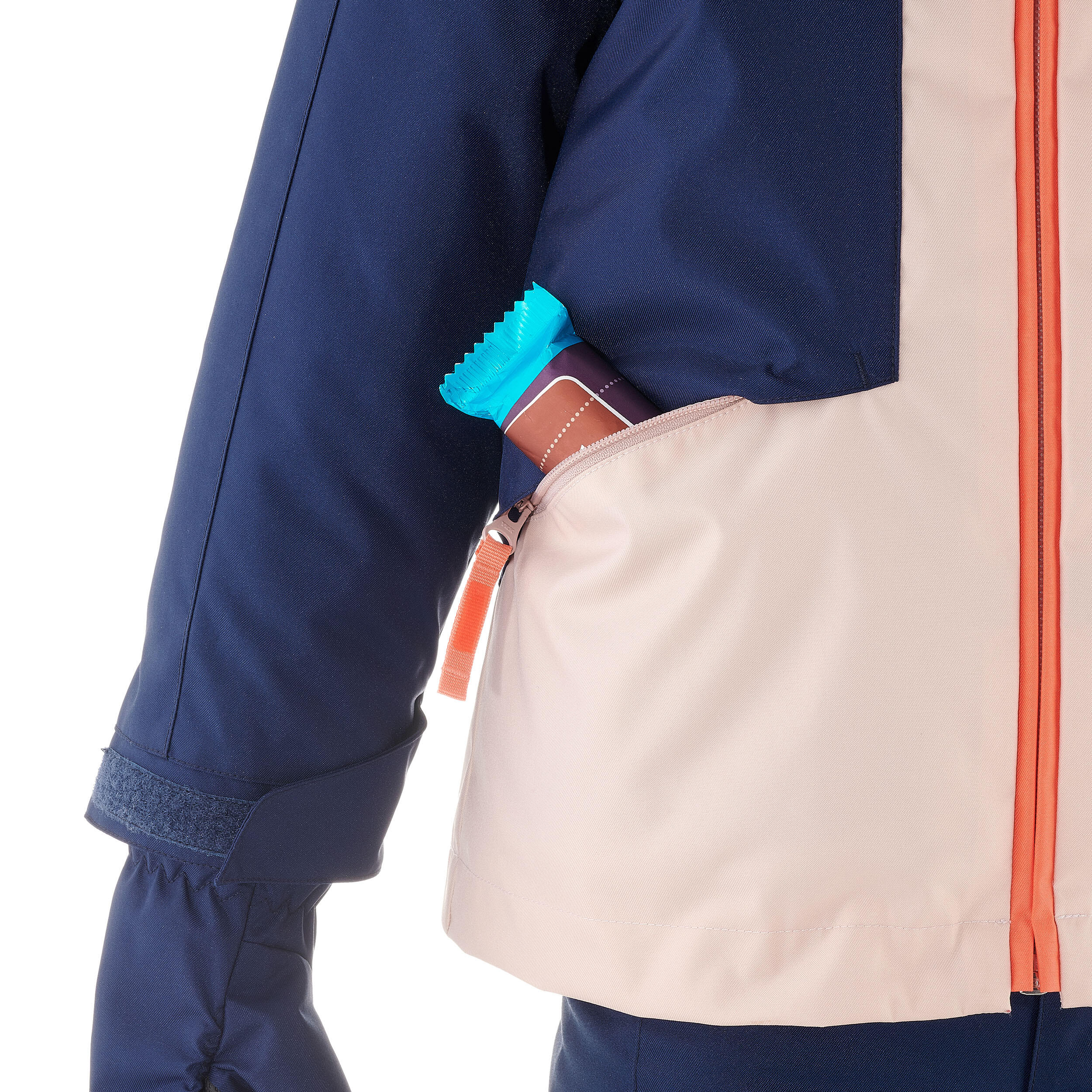 Tuta sci bambina 580 rosa/blu 9/17
