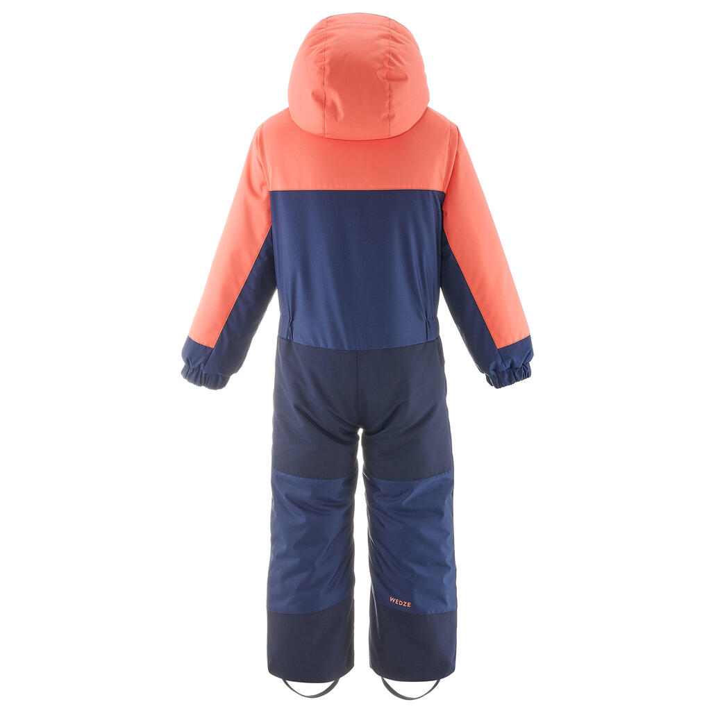 Traje de esquí niños cálido e impermeable - 100 azul 