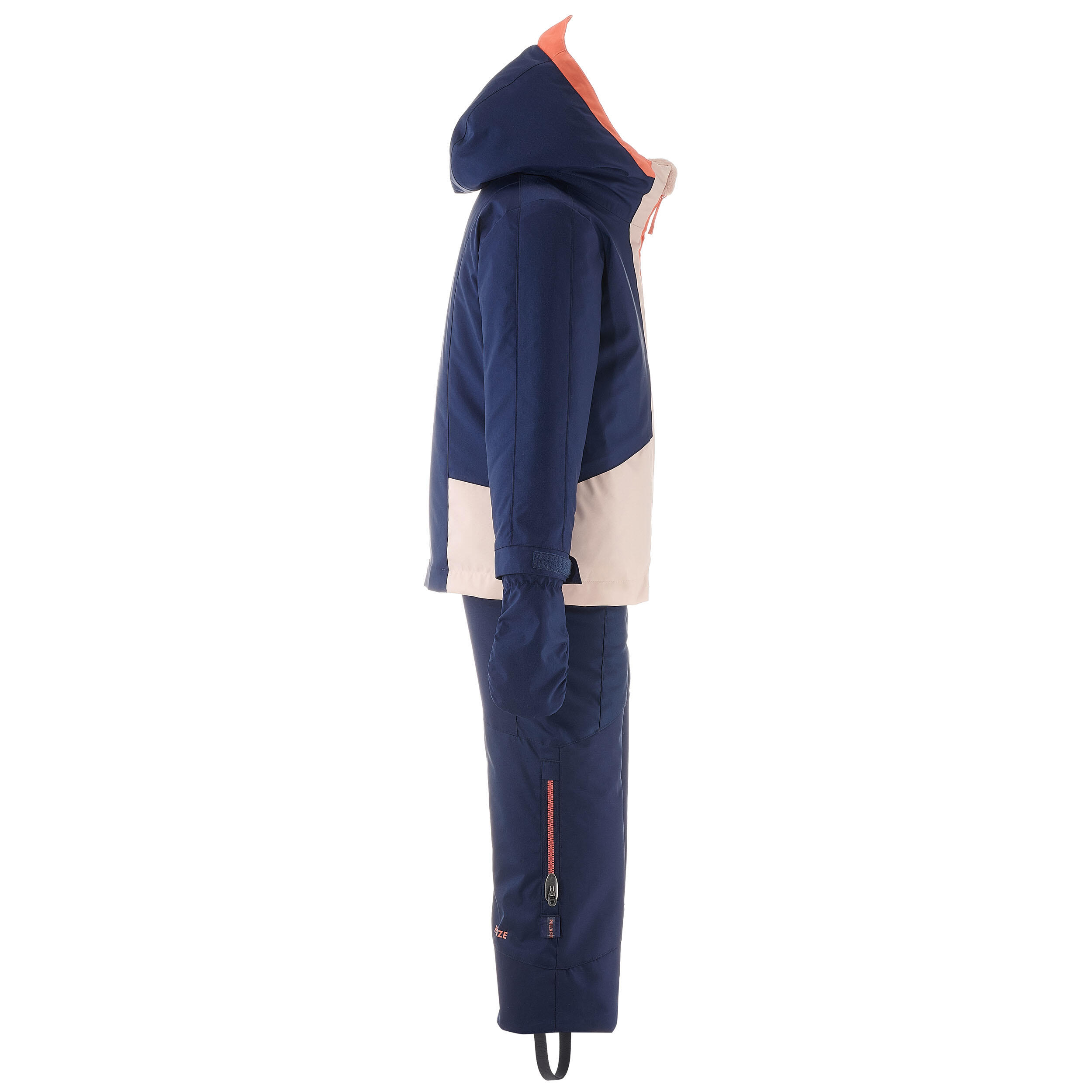 Tuta sci bambina 580 rosa/blu 2/17
