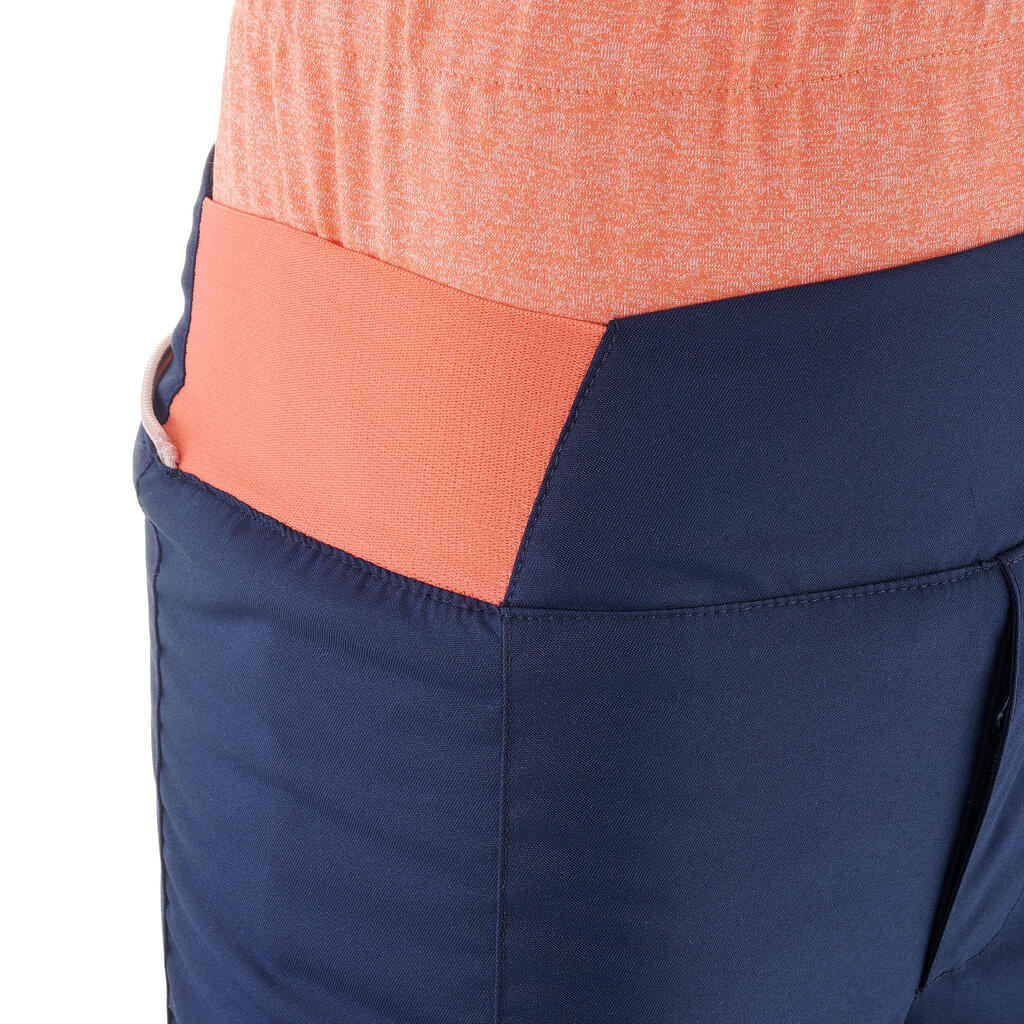 Traje de esquí niños cálido e impermeable 580 - azul y rosa 