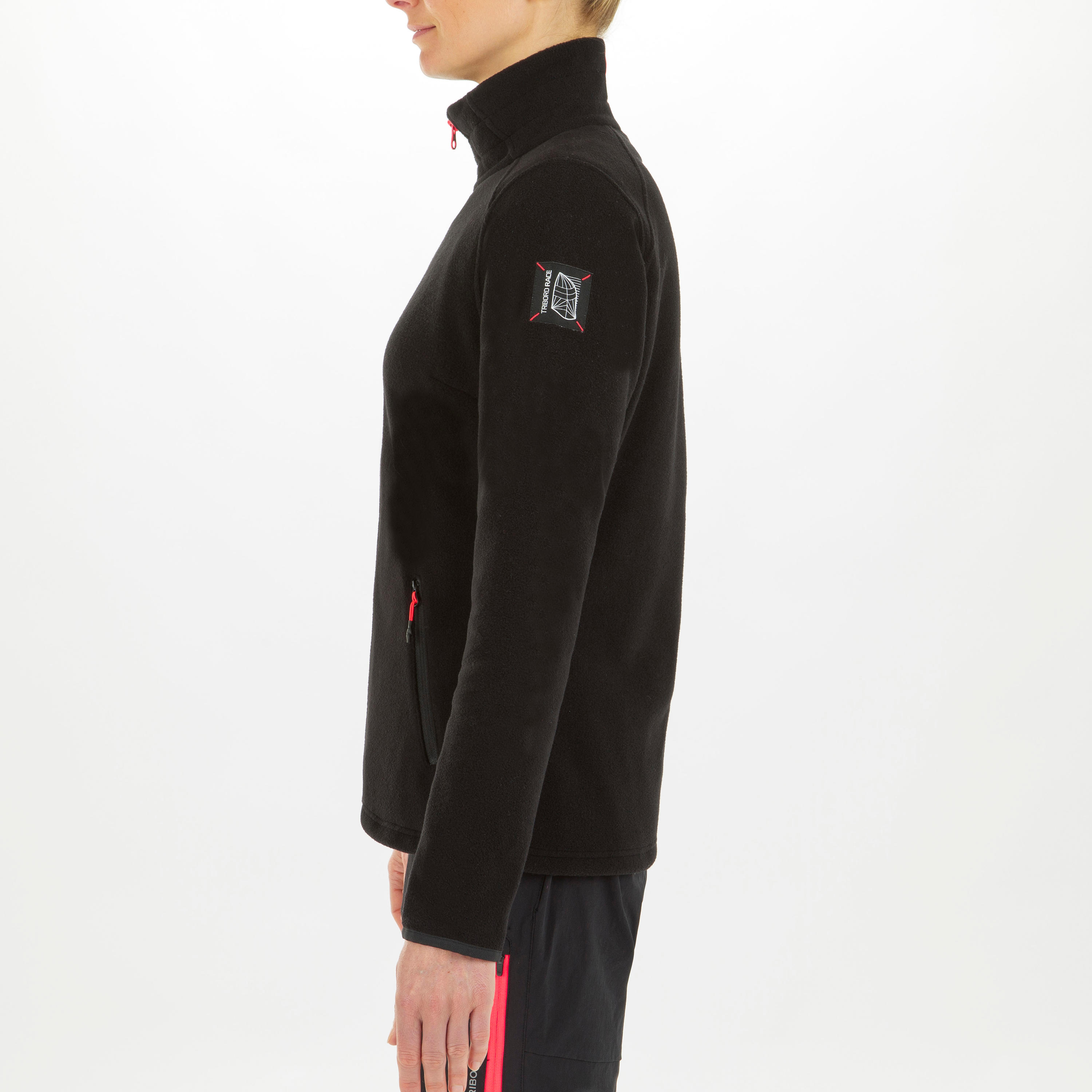 Women's Sailing Warm Fleece 100 - Black 4/10