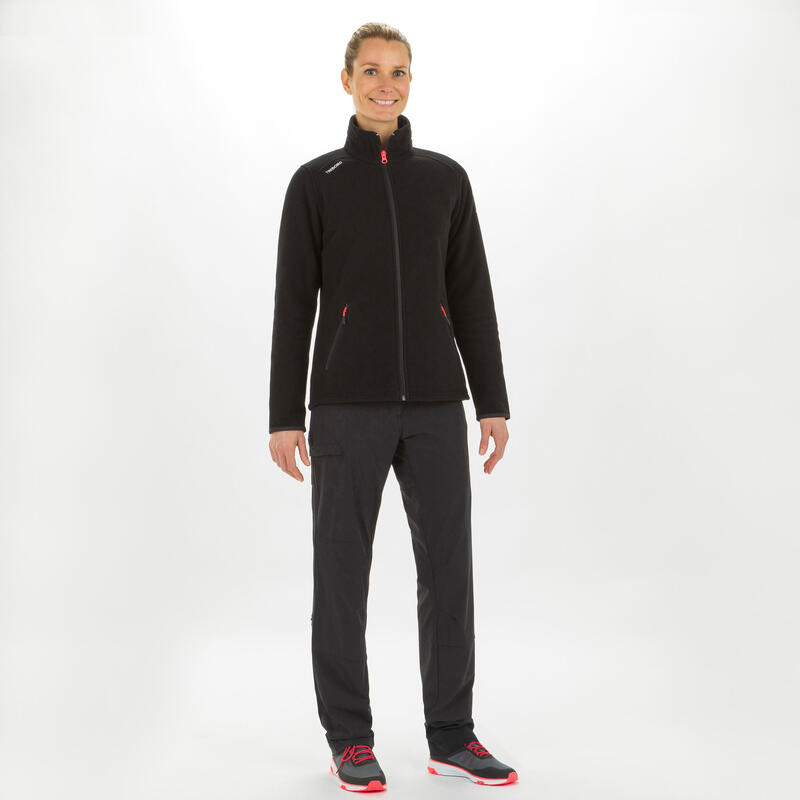 Pile idrorepellente vela donna RACE 100 nero