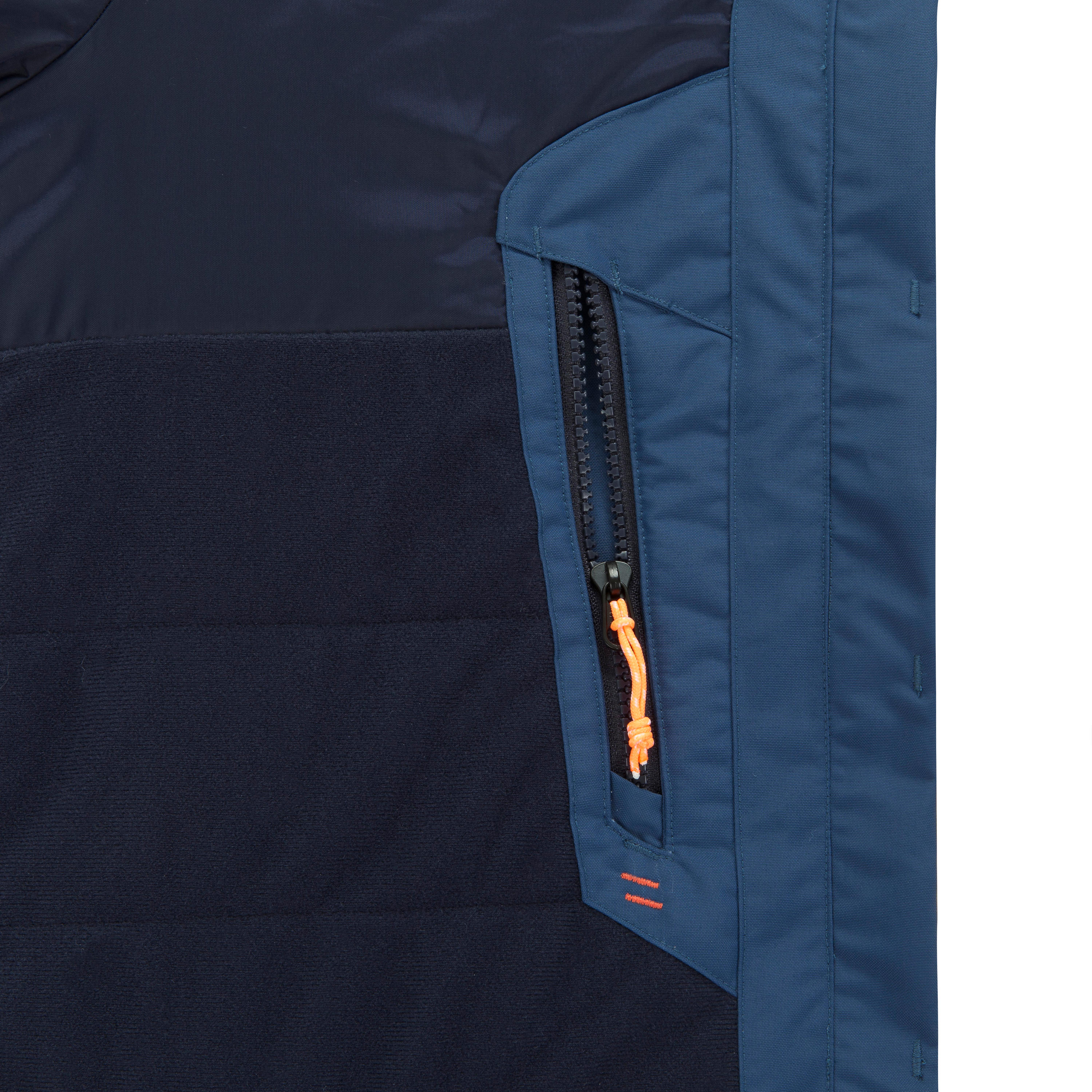 Women's warm Sailing Jacket 100 - Grey blue 14/14