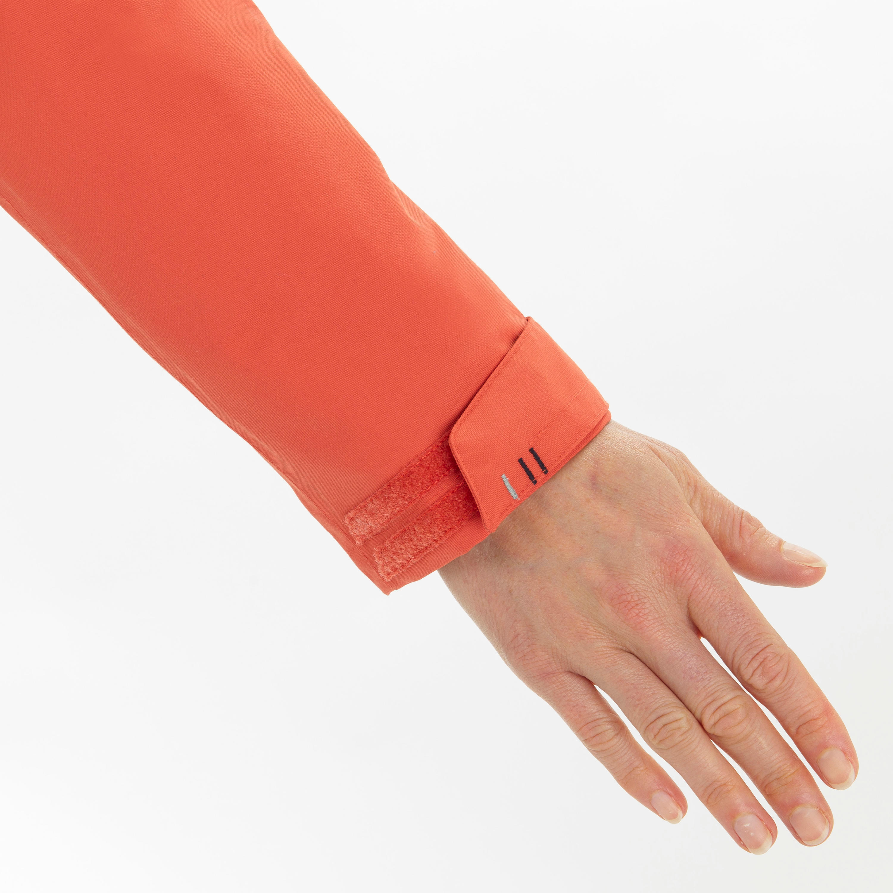 Women's Warm Sailing Jacket 100 - Light Red 10/14