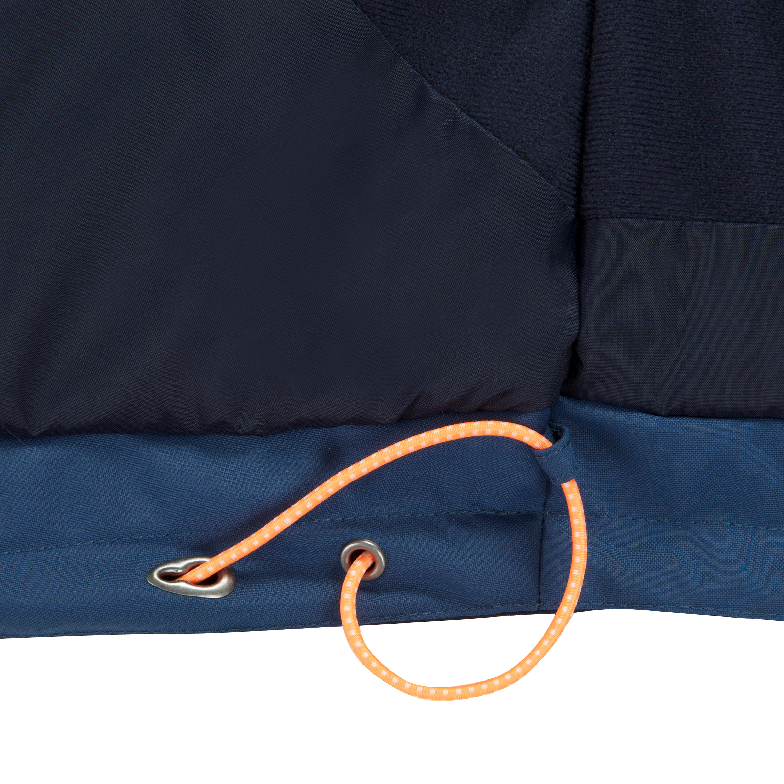 Women's warm Sailing Jacket 100 - Grey blue 13/14