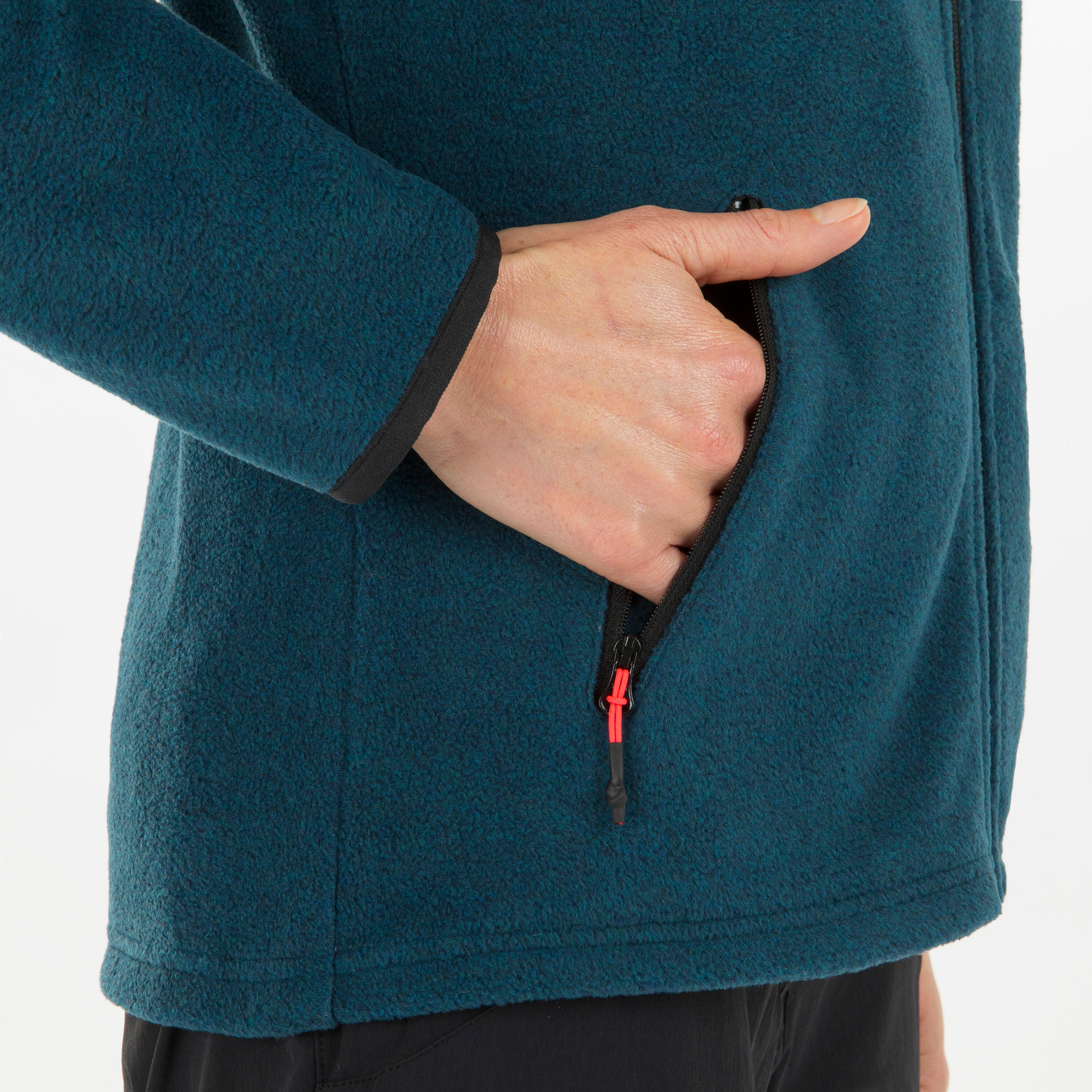 Women's Sailing Warm Fleece 100 - Petrol 8/10