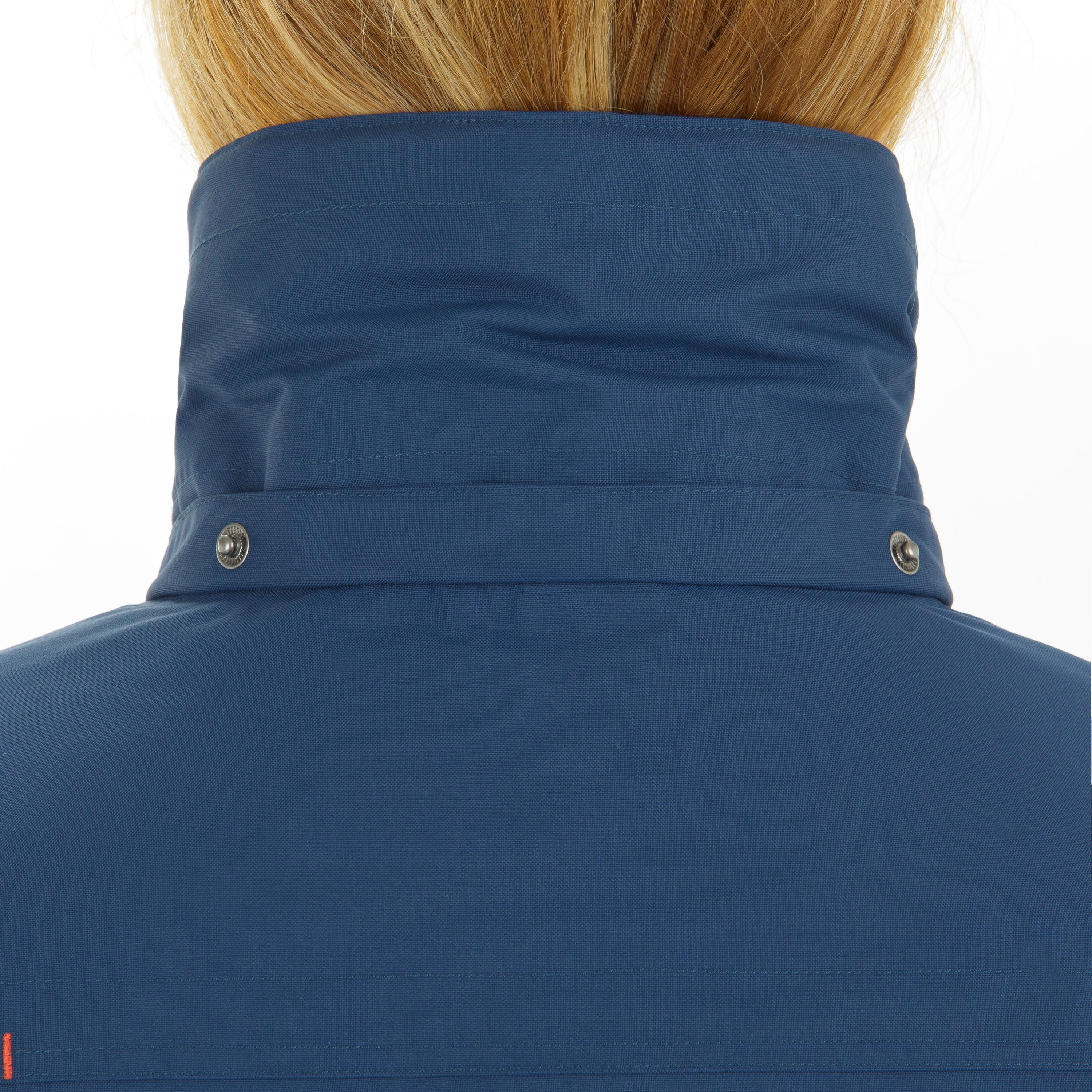 Women's warm Sailing Jacket 100 - Grey blue 7/14