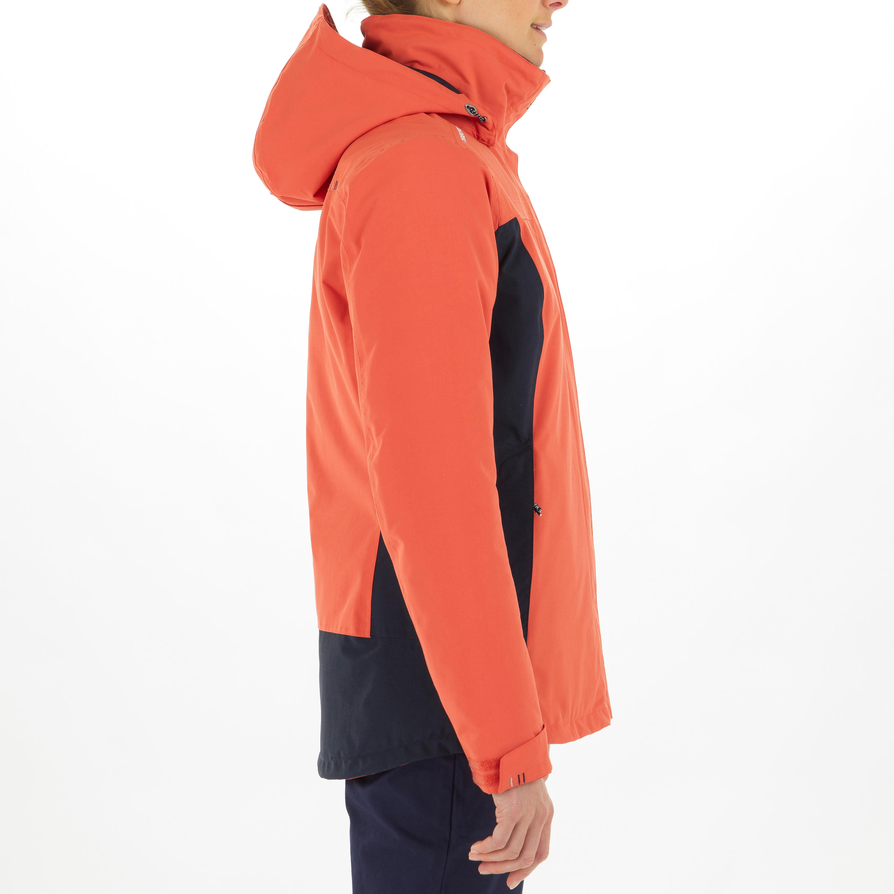 Women's Warm Sailing Jacket 100 - Light Red 4/14