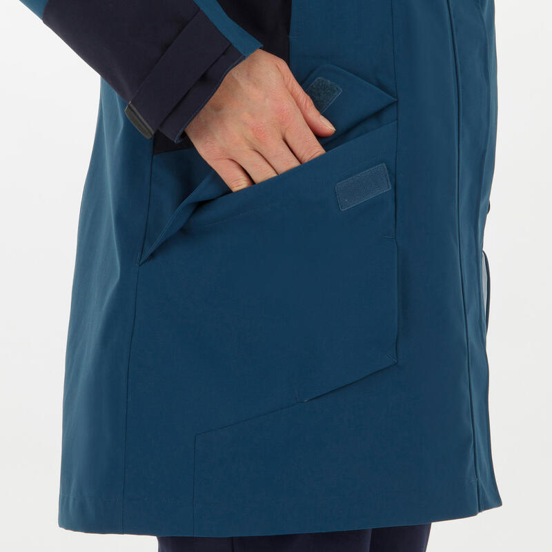 Veste parka bateau femme 500 Bleu