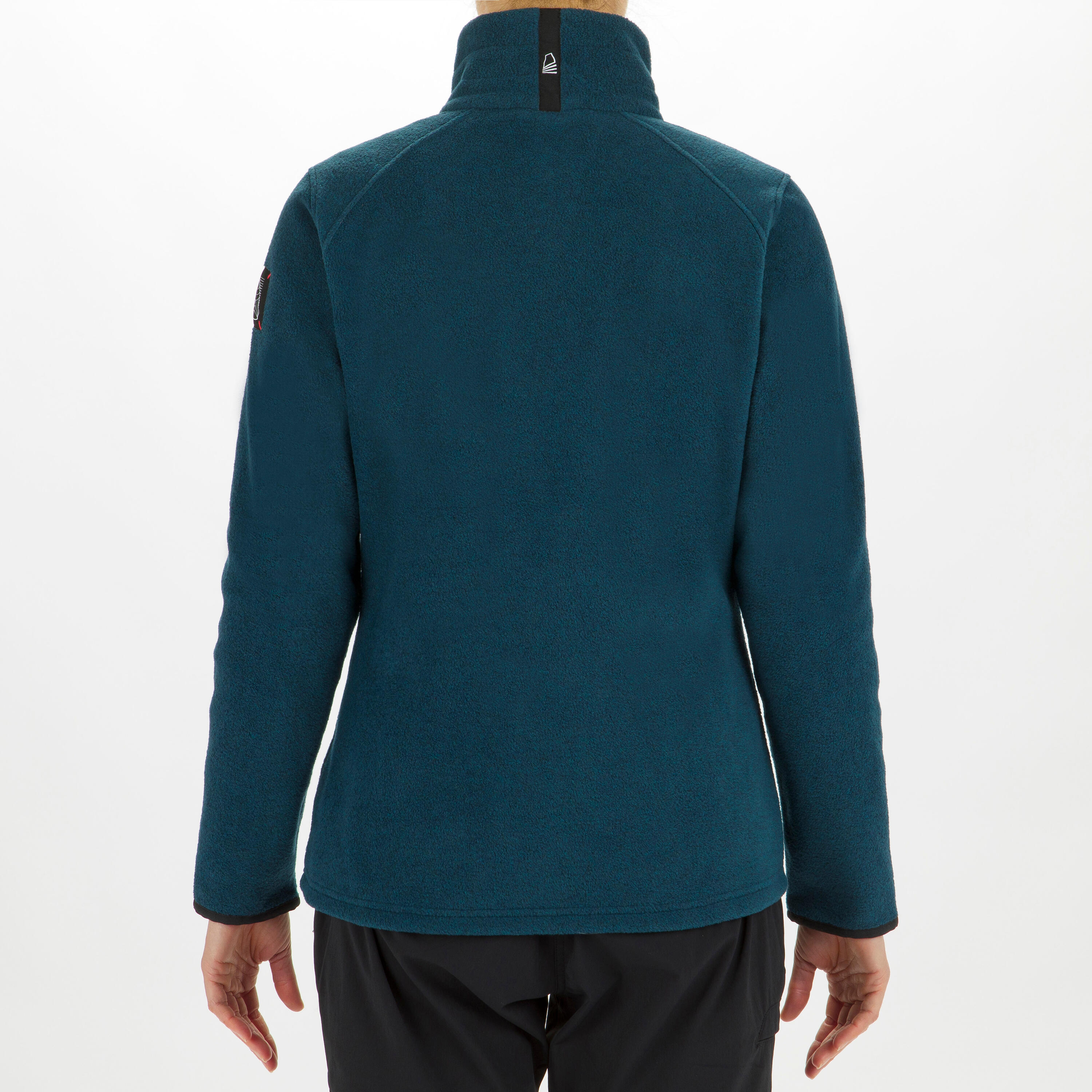 Women's Sailing Warm Fleece 100 - Petrol 5/10