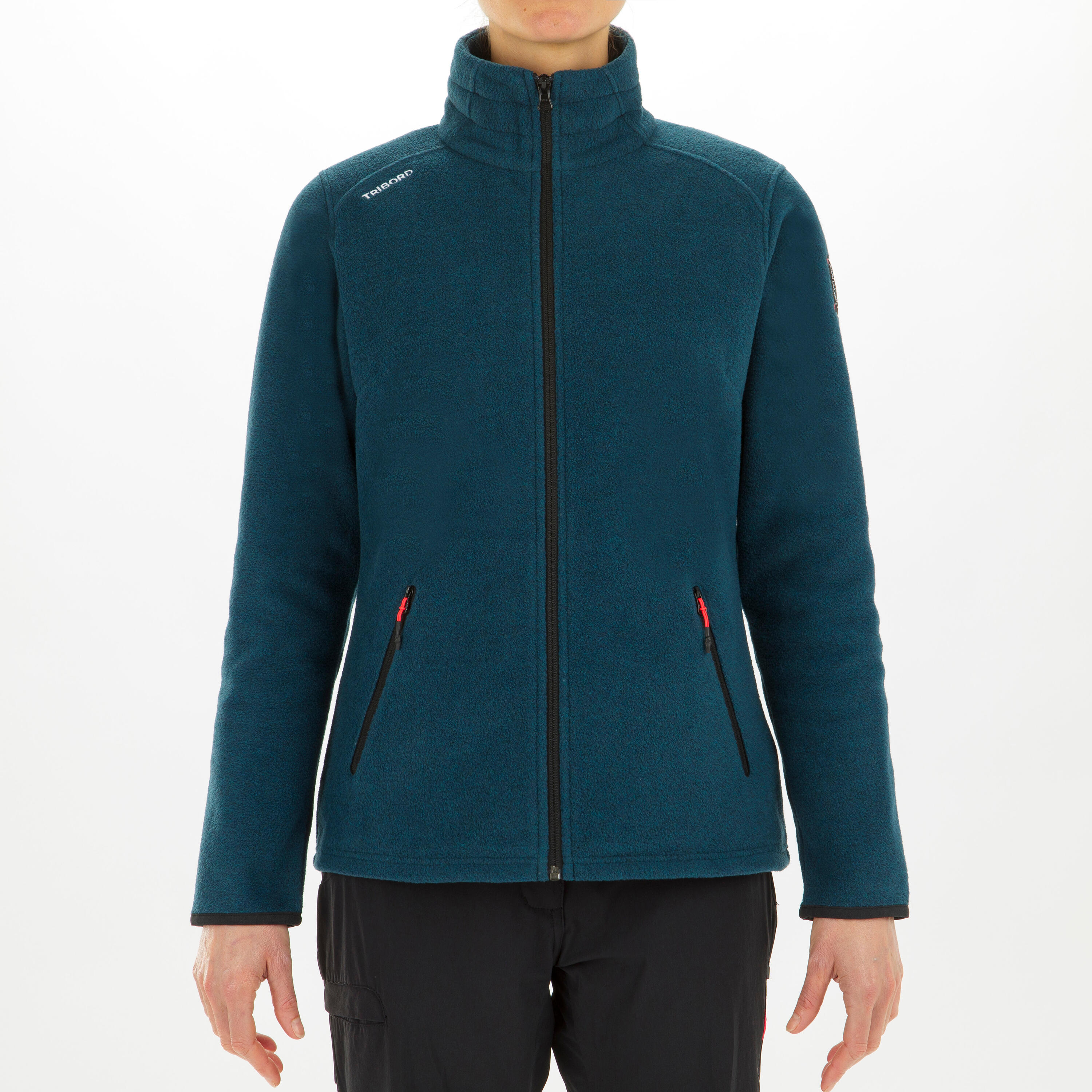 Women's Sailing Warm Fleece 100 - Petrol 3/10