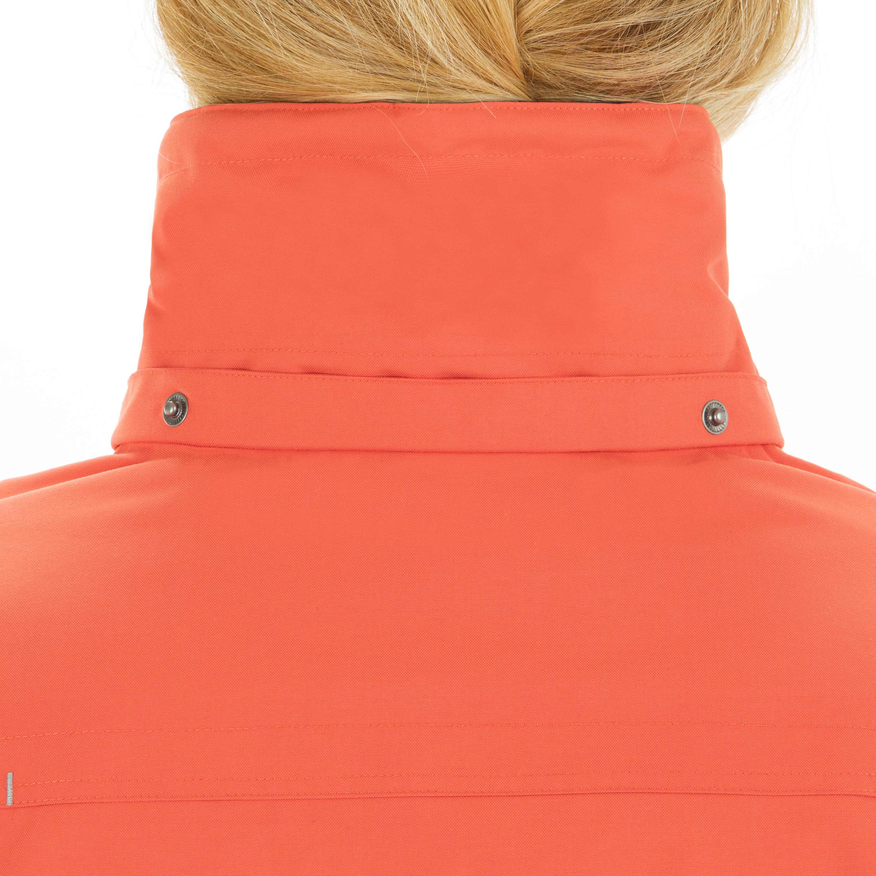 Women's Warm Sailing Jacket 100 - Light Red 7/14